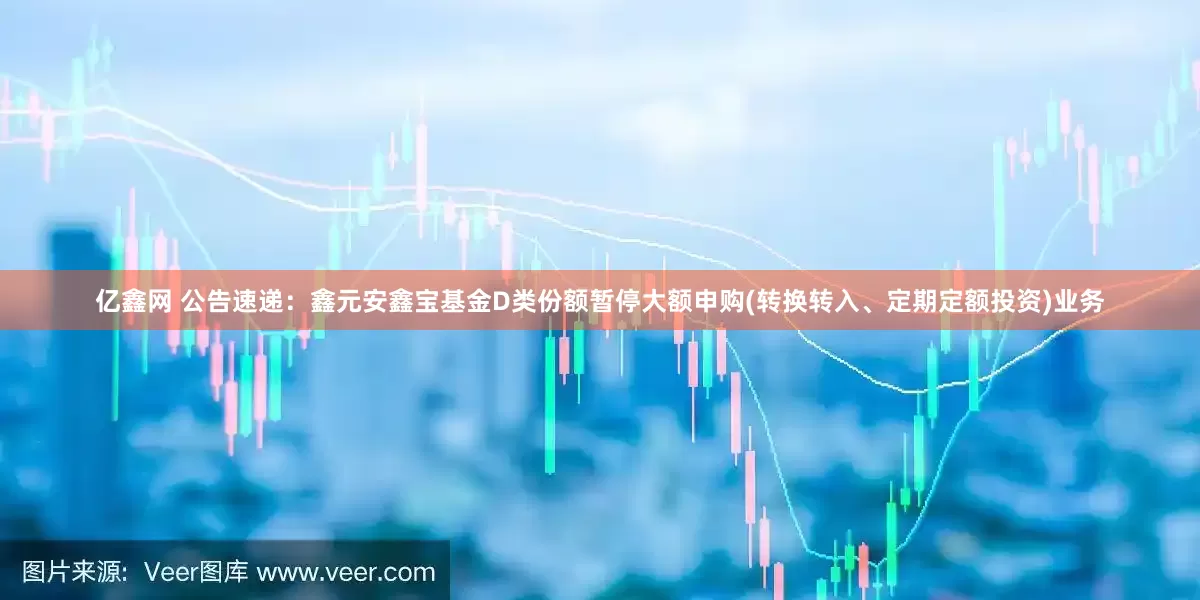 亿鑫网 公告速递：鑫元安鑫宝基金D类份额暂停大额申购(转换转入、定期定额投资)业务